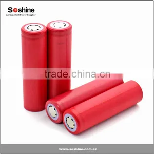 Genuine SANYO 18650 3.7V 2600mAh Rechargeable Battery - Red thumbnail-1
