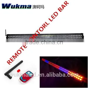30inch 40 Inch 50inch Color Change Remote Control Led Light Bar, Red, Amber ,blue and White Strobe Light Bar thumbnail-1