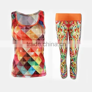 2016 Fitness Clothing / Lycra Gym Wear / Yoga Active Wear Quality Choice thumbnail-5