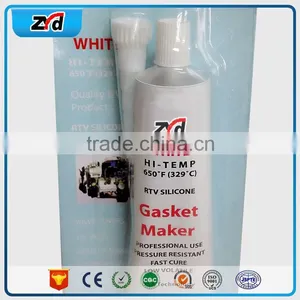 White Silicone Sealant/Acid RTV Silicone Sealant/RTV Gasket Maker thumbnail-1
