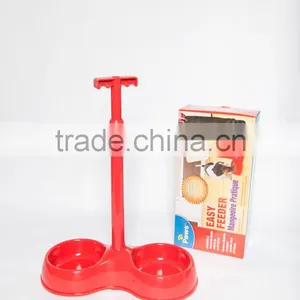 Best Seller Easy Feeder Double Plastic Pet Bowl thumbnail-3