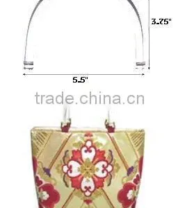 Handbag Handle/cane Handle/bamboo Handle/resin Handle/wooden Handle/plastic Handle/handgrip thumbnail-1