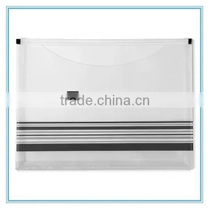 A4 Size Plastic File Bag Document Bag for Promotion thumbnail-4