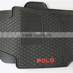 Car Boot Liner Pad Cargo Mat Tray Trunk Floor Mat Carpet for VW Polo Car Mat thumbnail-2