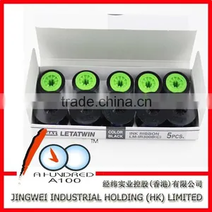 Compatible Black Max Ink Ribbon LM-IR300B 12mm*50m For Lm-370a Lm-370e Lm-380a Lm-380e Lm-390a MAX LETATWIN Cable Marker ID thumbnail-1