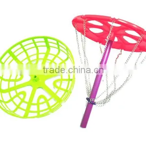 PLASTIC DISC GOLF BASKET DISCS TARGET GAME SET FOR KIDS thumbnail-3