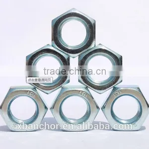Din934 4.8grade Nut M22 With Zinc Palted Fastener Made in Hebei Handan thumbnail-2