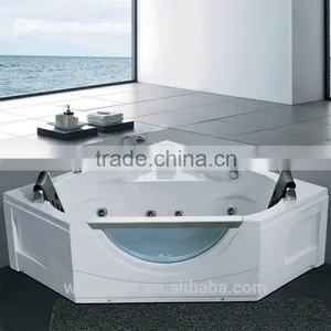 Massage Bathtub With Jacuzzy Heater Air Bubble Pump thumbnail-2