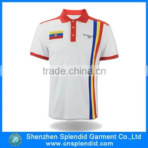 Custom Plus Size Clothing Men Plain 100% Cotton Polo Shirt thumbnail-1
