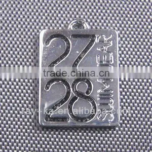 Small Rectangle Metal Tag thumbnail-1