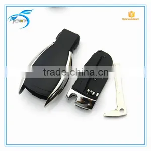 Keyless go for Benz Mercedes NEC 434MHZ Remote Controller 3 Button W124 Smart Car Key thumbnail-1