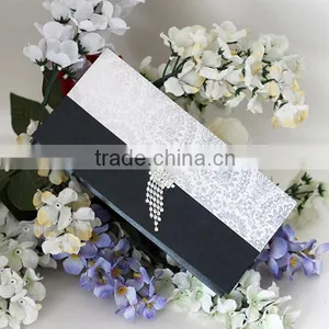 2016 Newmengxing Flocking Pattern Pocket Invitation, Custom Design for the Color thumbnail-1