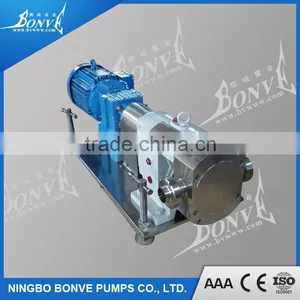 Stainless Steel 304 Hygienic Lobe Pumps Cam Rotor Pump thumbnail-2
