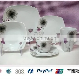 PASS TEST Brand Names of Dinner Sets, Germany Dinner Set Porcelain, Square Dinner Set thumbnail-5