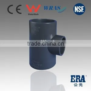 PVC Pressure Pipe Fitting Reducing Tee for Drinking Water Supply DIN8063 PN16 thumbnail-1