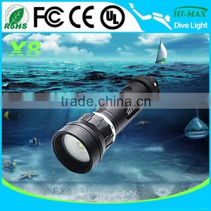 Extra Wide Angle Led Diving Scuba Flashlight Photography thumbnail-1