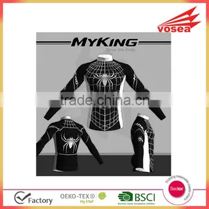 Spider-Man Long Sleeve Black Cycling Jersey Rading Sport Suit thumbnail-1