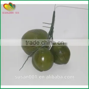 SUS Artificial Coconut Plastic Coconut Fruit Fake Coconut thumbnail-4