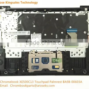 XE500C13 XE503C12 Touchpad Palmrest US Black Keyboard Assembly BA98-00603A thumbnail-2