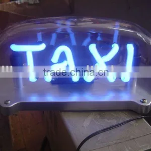 12v Taxi Car Neon Roof Light thumbnail-1