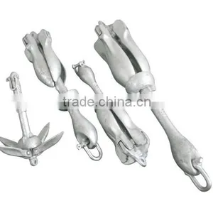 Different Types Malleable Iron Casted Marine Anchors thumbnail-1
