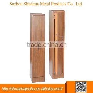 High-quality and Security Wood Color Pistol and Gun Safe thumbnail-1