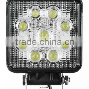 BEST SELLING!!! IP67 High Power 27W LED Lamps, Off-road LED Work Light, 27W LED Work Light thumbnail-2