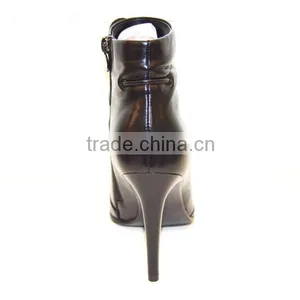 Autumn Winter New Arrival Genuine Leather Women Ankle Boots Fashion Zipper Side Cool Women Boots thumbnail-5