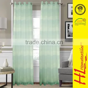 NBHS OKTEX 100 Approved High-grade Jacquard Polyester Colorful Window Curtain thumbnail-1