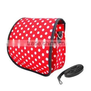 Fujifilm Instax Mini8 Camera Protect Case Bag White Dot(Red) thumbnail-2