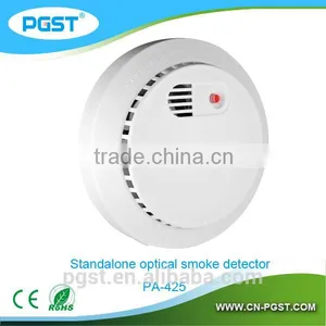 Compact Standalone Photoelectric Smoke Detector With 9V Battery EN14604 thumbnail-1