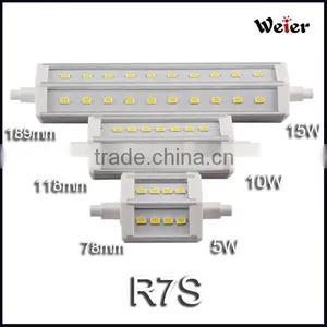 Factory Price 5W/10W/15W Led R7S Led Lamp 78mm/118mm/189mm Led 85-265V AC thumbnail-1