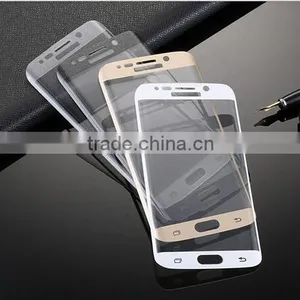 For SAMSUNG GALAXY S6 Edge Screen 3D Curved Tempered Full Cover 9H HD Premium Explosionproof Anti-Scratch Screen Protector thumbnail-3