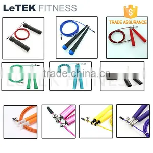 Equipment Ball Bearing Weighted Aluminum Crossfit Jump Rope Quality Choice thumbnail-2