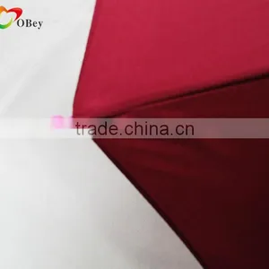 8K Pongee Rain Umbrella With Pink Handle thumbnail-4
