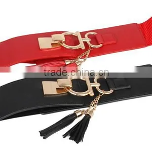 2015 New Red Tassels Elastic Lady Waistband SWF-W15062903 thumbnail-1