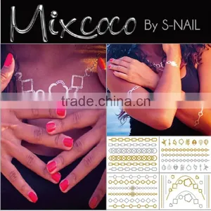 Latest Products in Market Jewelry Tattoo ,metallic Tattoo Sticker Supply thumbnail-1