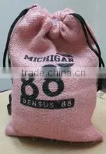 Jute Draw String Pouch thumbnail-1