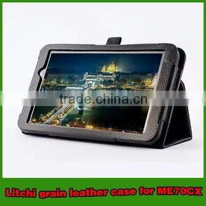 Hot Selling Leather Stand Tablet Case for Asus Memo Pad 7 ME70CX thumbnail-2