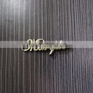 Customized Logo Design for Garments Metal Plate thumbnail-1