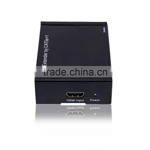 New Premium 1080p Extension Cable With HDMI Extender Adapter Over 1 Single UTP Cable Support 50M thumbnail-2