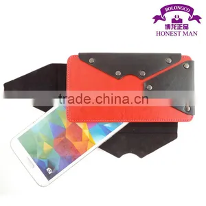 2014 New Product From China Leather Universal Flip Phone Case With Lanyard and Card Slots thumbnail-1