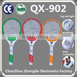 QX902-1 Mosquito Bat Bug Zapper With Apple Indicated Light on Handle thumbnail-4