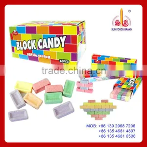 Colorful Pressed Sugar Candy Block Toy Candy thumbnail-1