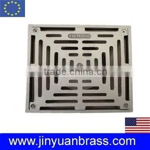 Casted Mn Copper White Brass Ni Bronze Square Floor Drain thumbnail-1