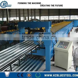 Construction Steel Structure Use Floor Decking Sheet Machine, Metal Deck Roll Forming Machines With CE thumbnail-1