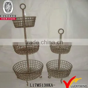 Rustic Durable Antique Basket for Garden thumbnail-1