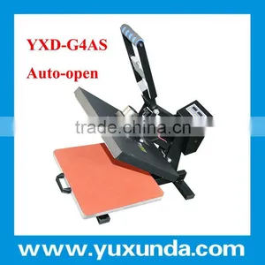 Yuxunda G4AS High Quality Pull-out and Auto-open High Pressure t Shirt Heat Press Machine thumbnail-1