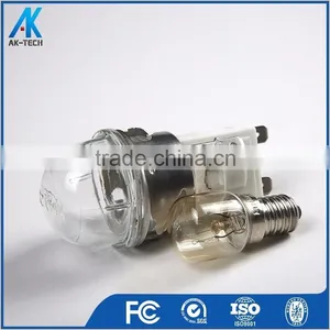 Stainless Steel Fitting Porcelain Lampholder , Oven Copper Lamp Socket thumbnail-1