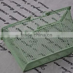 Feature Exquisite Metal Egg Wire Basket thumbnail-3
